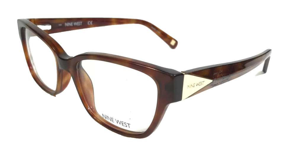 NEW NINE WEST NW5105 233 BROWN TORTOISE AUTHENTIC EYEGLASSES RX FRAME 48-16-135